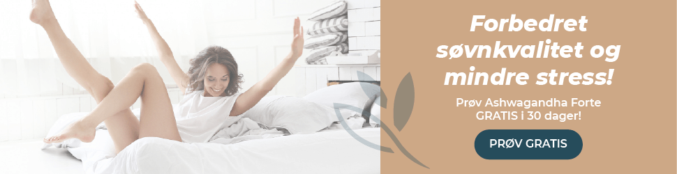 Ashwagandha Forte for bedre søvn