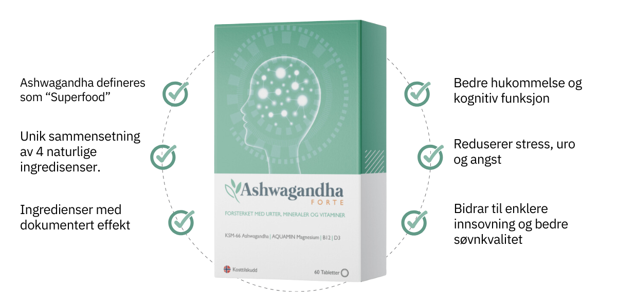 6 grunner til å velge Ashwagandha Forte